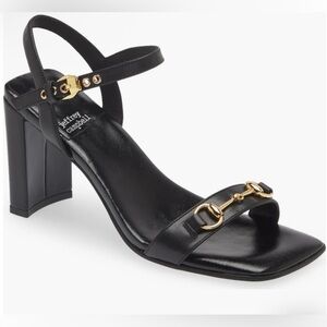 Jeffrey Campbell Lively Horsebit Sandals (Sz 9)